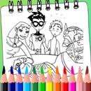 Coloring Titans Book GO APK