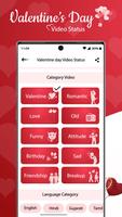 Valentine Day Video Status -Love Video Status 2021 captura de pantalla 1