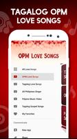 OPM Songs Love : Tagalog OPM Love Songs تصوير الشاشة 1