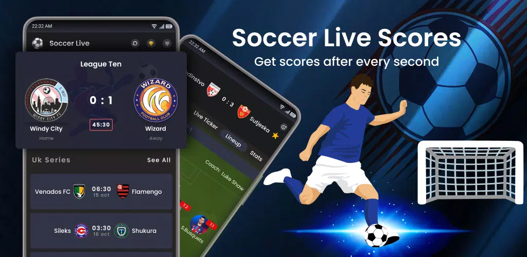 Live Football Score Soccer APK pour Android Télécharger