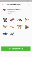 Legendary Pokemon Stickers for Whatsapp, Pokémon screenshot 3