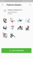 Legendary Pokemon Stickers for Whatsapp, Pokémon screenshot 2