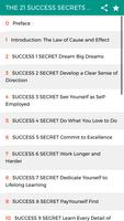 The 21 Success Secrets of Self-Made Millionaires पोस्टर