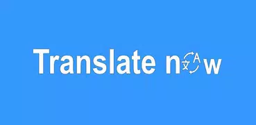 Translate Now : Translation Voice & Text