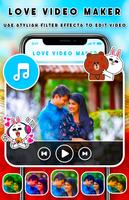 Love Video Maker imagem de tela 1