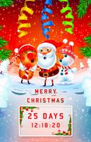 Merry Xmas Countdown -  Chrismas Timer Affiche
