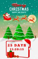 Merry Xmas Countdown -  Chrismas Timer capture d'écran 3