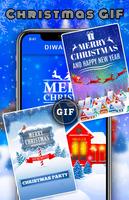 Christmas GIF -Whish You Merry Christmas Affiche