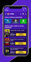 Descargar APK de eneba - Games , Gift Cards & More