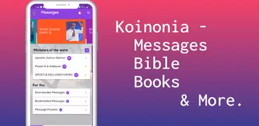 Koinonia - Messages & more