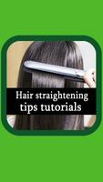Hair straightening tips Affiche