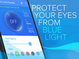 Blue Light Filter for Eye Care پوسٹر