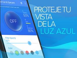 Luz Azul Reduce & Eye Care Poster