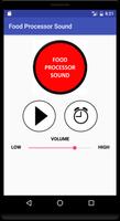 Food Processor Sound capture d'écran 1