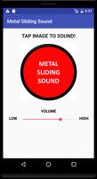 Poster Metal Sliding Sound