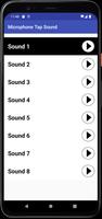 Microphone Tap Sound captura de pantalla 1