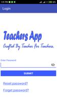 Teachers App poster