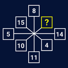 Math riddles: logic math games icône