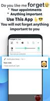 Your notes on notifications 海報