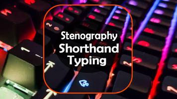 Shorthand Typing Stenography-poster