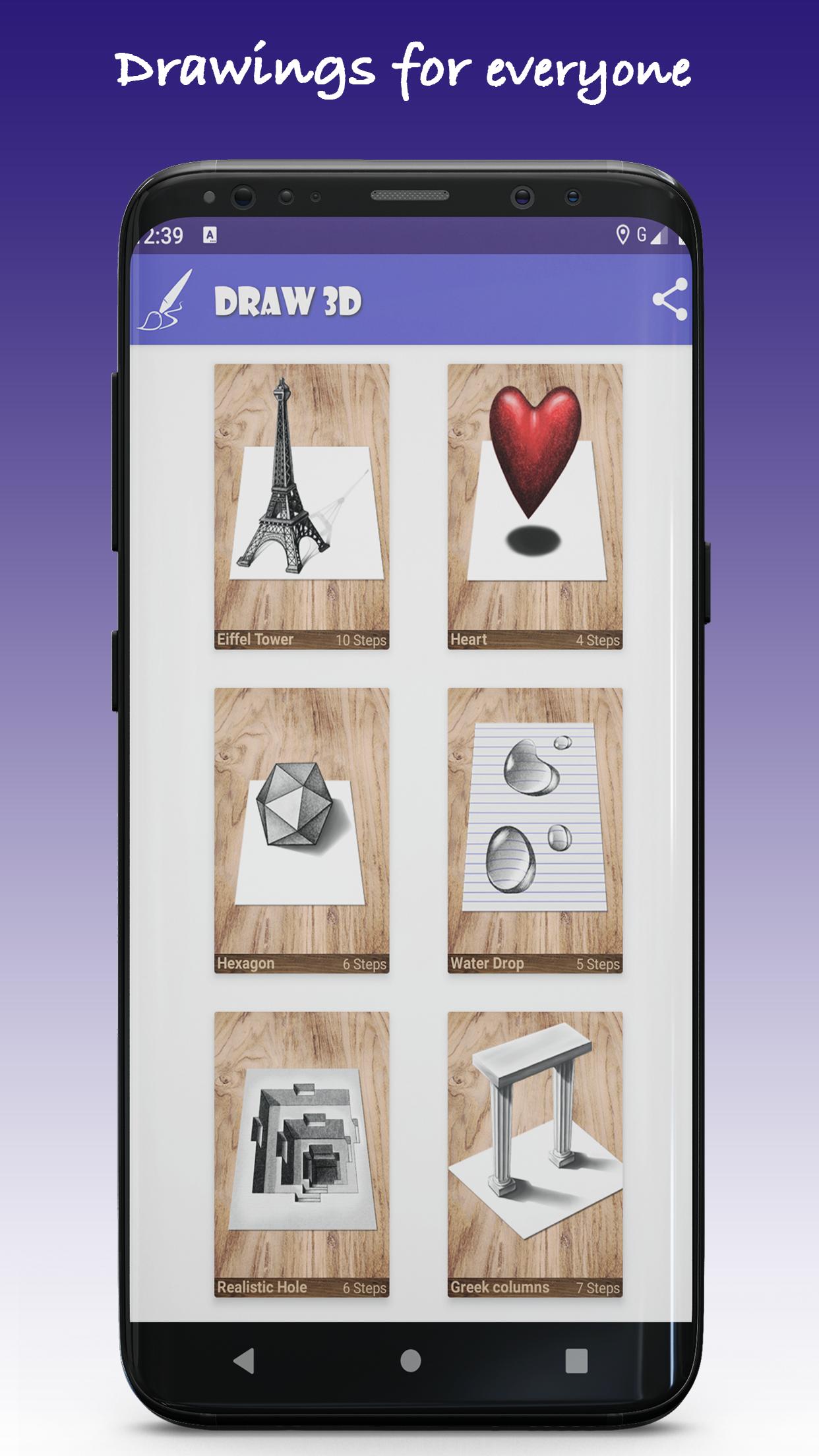 Lernen Sie 3d Zu Zeichnen Animiert Fur Android Apk Herunterladen