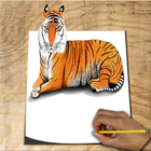 How to Draw Animals 3D آئیکن