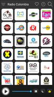 Colombia Radio FM AM Music الملصق