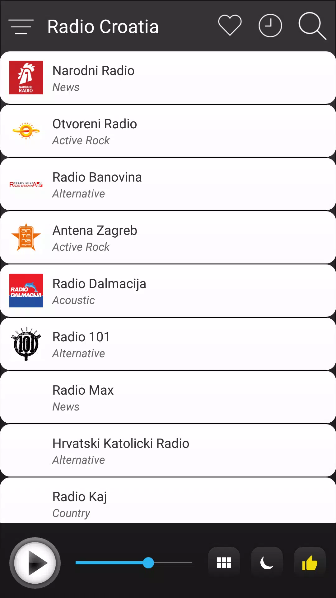 Croatia Radio Station Online - Croatia FM AM Music pour Android -  Téléchargez l'APK