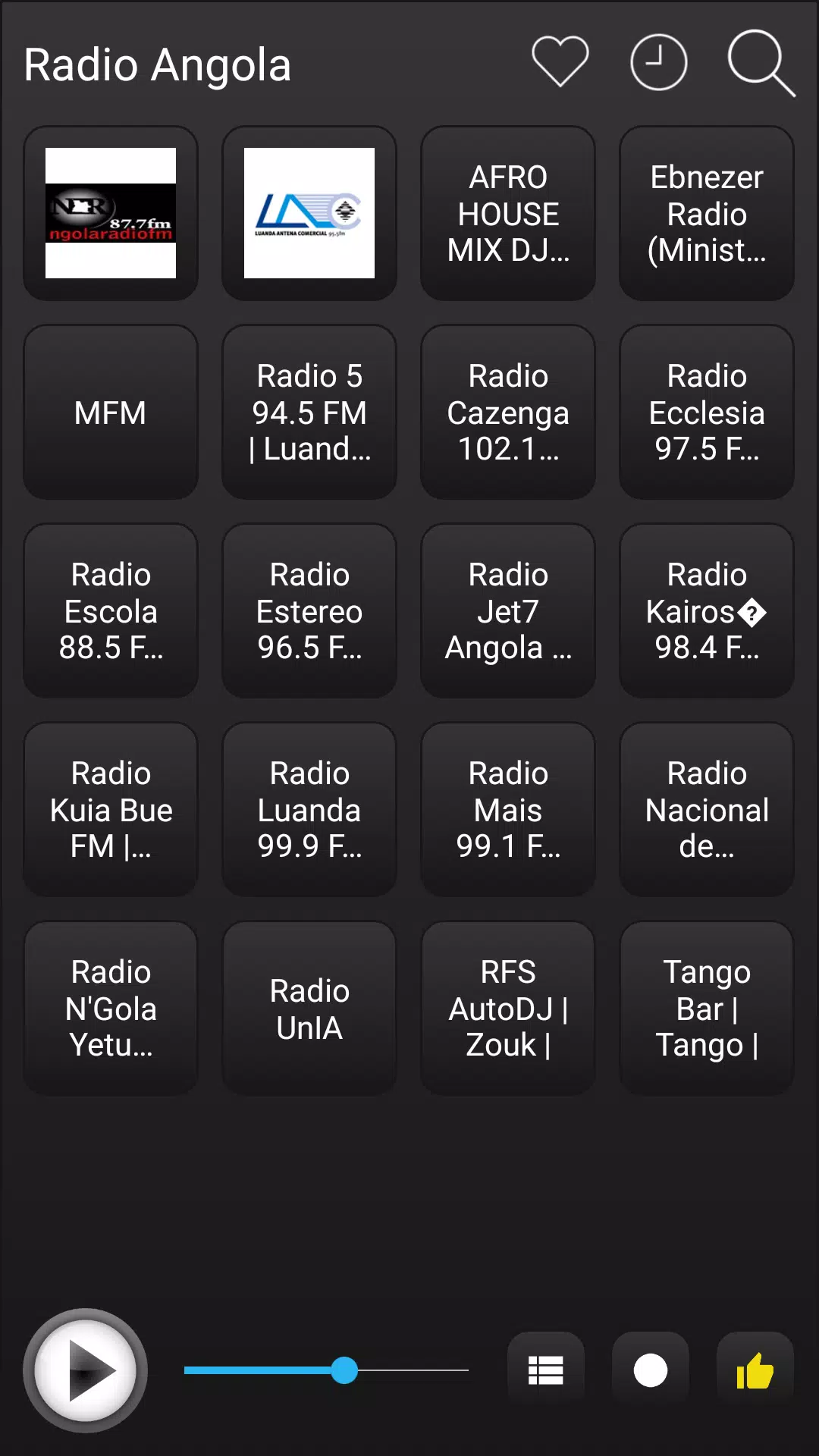 Descarga de APK de Angola Radio Stations Online - Angola FM AM Music para  Android