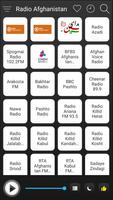 Afghanistan Radio FM AM Music پوسٹر