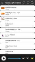 Afghanistan Radio FM AM Music capture d'écran 2