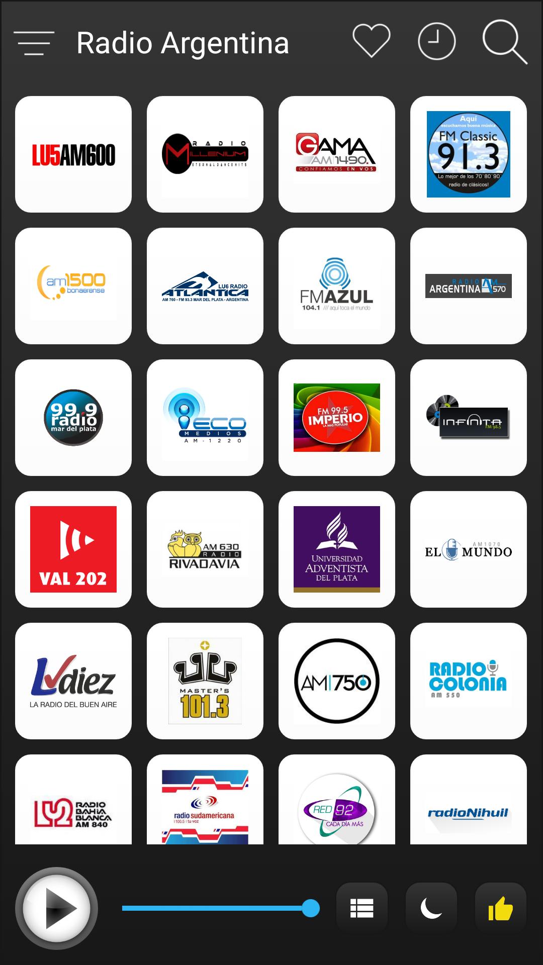 Argentina Radio Stations Online - Argentina FM AM for Android - APK Download