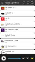 Argentina Radio FM AM Music captura de pantalla 2