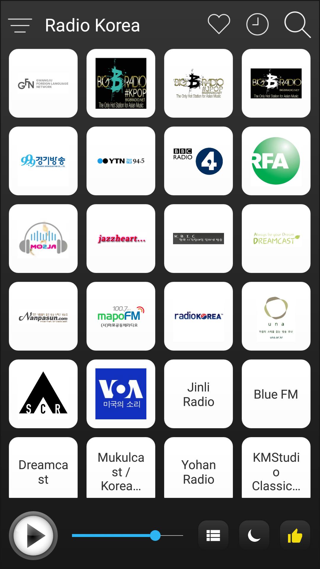 South Korea Radio FM AM Music APK per Android Download