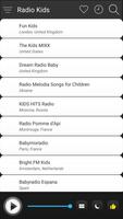 Kids Radio Stations Online - Kids FM AM Music capture d'écran 2