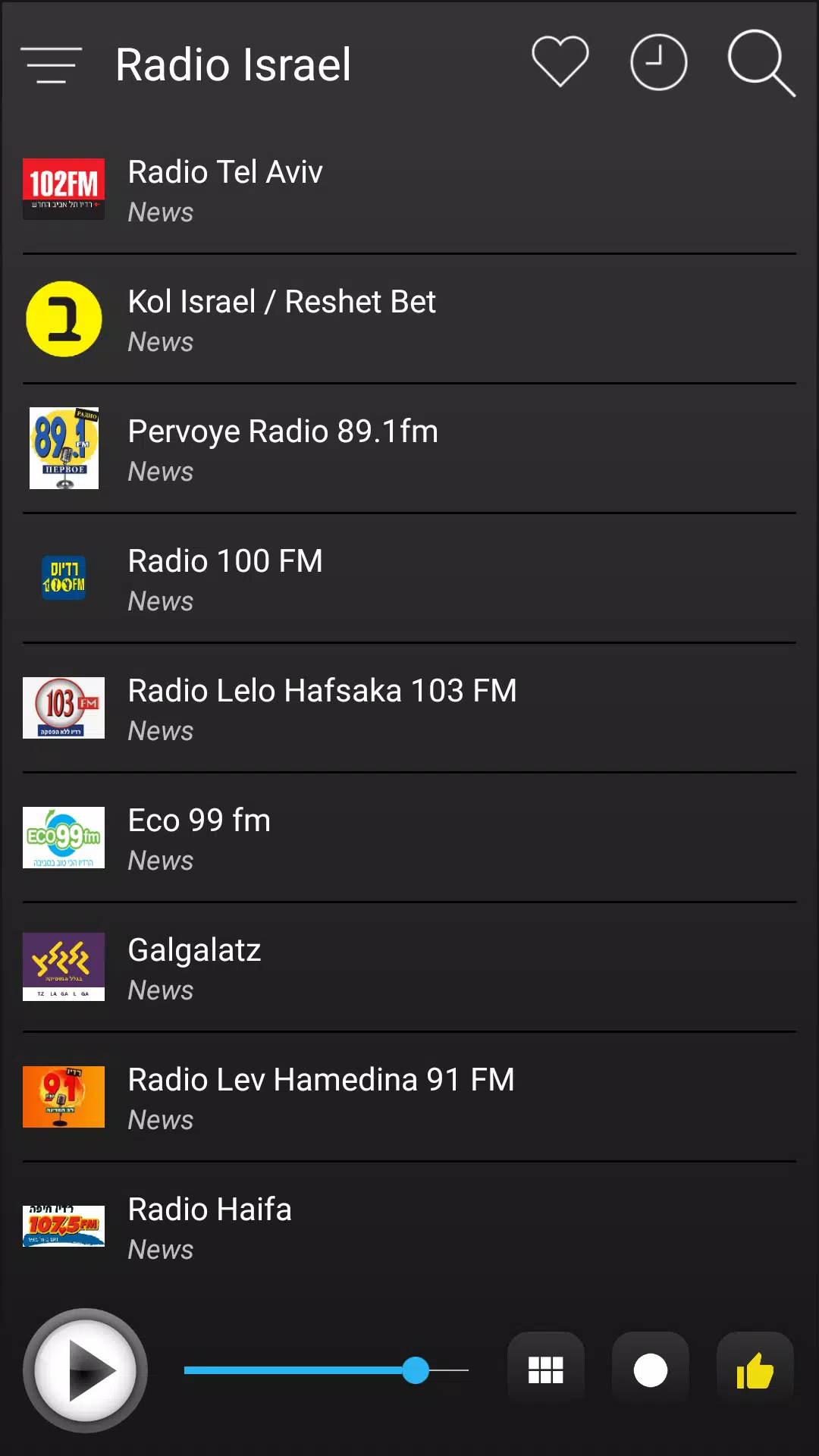 udbrud give Layouten Israel Radio FM AM Music APK for Android Download