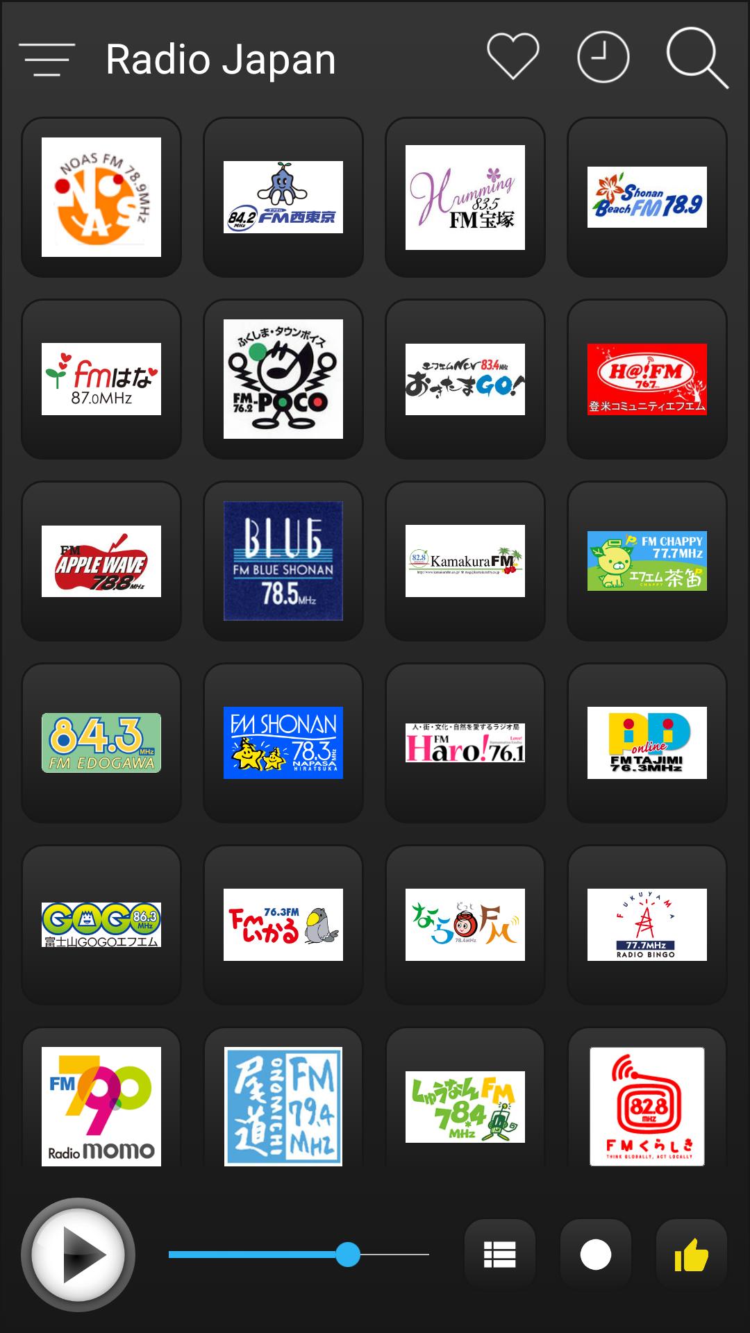 Descarga de APK de Japan Radio FM AM Music para Android