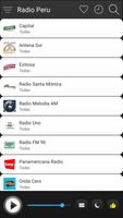 Peru Radio FM AM Music captura de pantalla 2