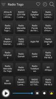 Togo Radio FM AM Music captura de pantalla 1