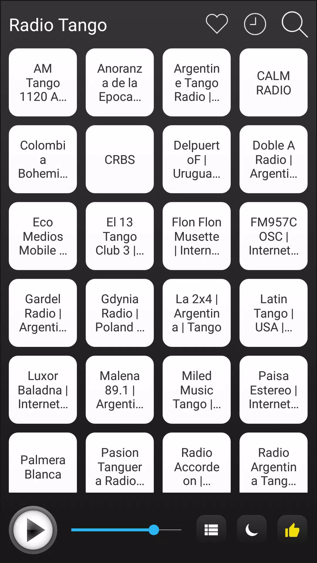Tango Radio Station Online - Tango FM AM Music APK للاندرويد تنزيل