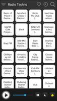 Techno Radio FM AM Music plakat