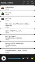Zambia Radio FM AM Music capture d'écran 2