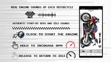Motorcycles - Engines Sounds اسکرین شاٹ 1