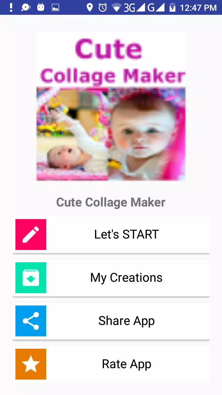 Cute Collage Maker - Add Effects, sticker magic APK voor Android Download