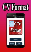 সিভি লেখার নিয়ম-CV Format โปสเตอร์