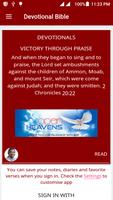 2 Schermata Devotional Bible