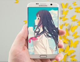 Anime Girly Live Wallpapers capture d'écran 2