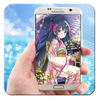 Kimono Anime Live Wallpaper أيقونة