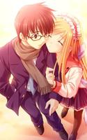 Romantic Anime Live Wallpaper Affiche
