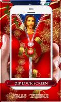 Christmas Theme Zipper Lock screenshot 3